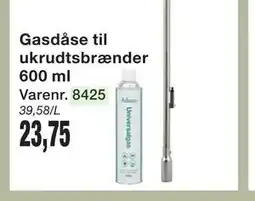 Harald Nyborg Gasdåse til ukrudtsbrænder 600 ml tilbud