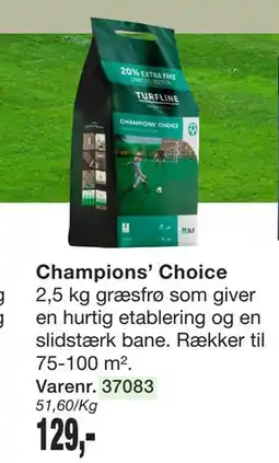 Harald Nyborg Champions’ Choice tilbud