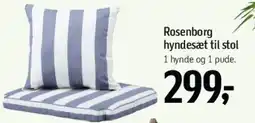 Føtex Rosenborg hyndesæt til stol tilbud
