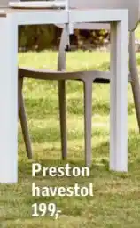 Føtex Preston havestol tilbud