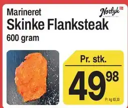 ABC Lavpris Marineret Skinke Flanksteak tilbud