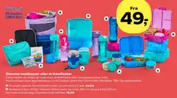 Kvickly Sistema madkasser eller drikkeflasker tilbud