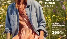 Kvickly Jackpot denimskjorte tilbud