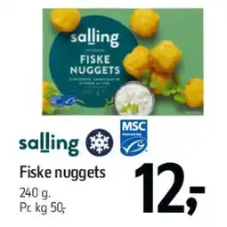 Føtex Salling Fiske nuggets tilbud