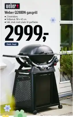 Føtex Weber Q2800N gasgrill tilbud