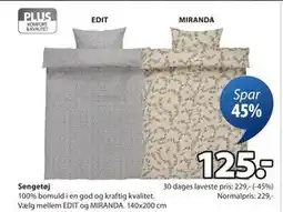 JYSK Sengetøj tilbud