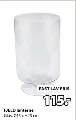 JYSK FJELD lanterne tilbud