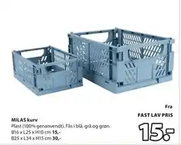 JYSK MILAS kurv tilbud