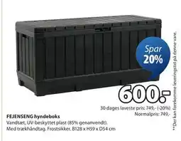 JYSK FEJENSENG hyndeboks tilbud