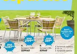 Bilka Kerteminde havebord tilbud