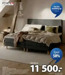 JYSK JOSELVA + MURU elevationsseng tilbud