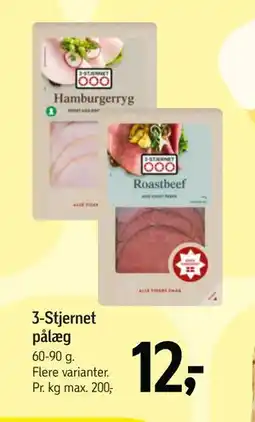 Føtex 3-Stjernet pålæg tilbud