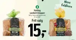Føtex Hatting sandwich klapper tilbud