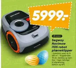 Bilka Segway Navimow i105 robot plæneklipper tilbud