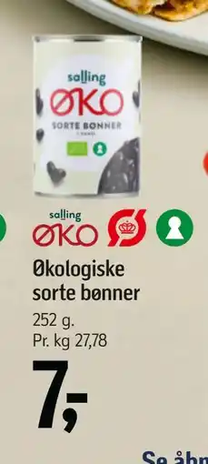 Føtex Økologiske sorte bønner tilbud