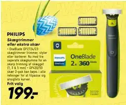 Bilka Skægtrimmer eller ekstra skær tilbud