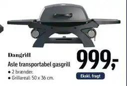 Føtex Asle transportabel gasgrill tilbud