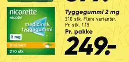 Bilka Tyggegummi 2 mg tilbud