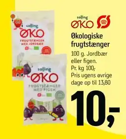 Føtex Økologiske frugtstænger tilbud