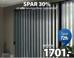 JYSK Lamelgardiner tilbud