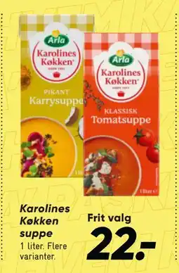 Bilka Karolines Køkken suppe tilbud