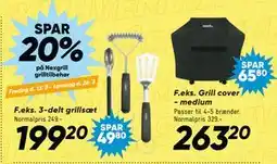 Bilka SPAR. 20% på Nexgrill grilltilbehør tilbud