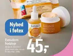 Føtex Evoluderm hudpleje tilbud