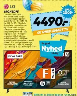 Bilka LG 65QNED7E tilbud