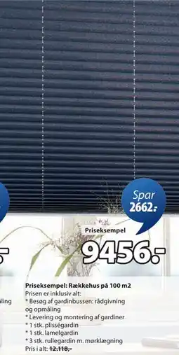 JYSK Rækkehus på 100 m2 tilbud