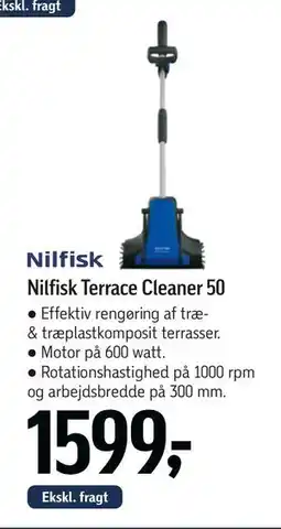 Føtex Nilfisk Terrace Cleaner 50 tilbud