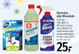 Føtex Domestos eller MinusKalk tilbud