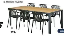 Føtex Messina havestol tilbud