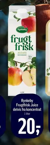 Føtex Rynkeby Frugtfrisk Juice delvis fra koncentrat tilbud