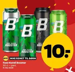 Netto Faxe Kondi Booster tilbud