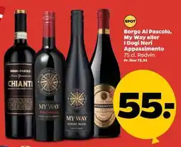 Netto Borgo Al Pascolo, My Way eller I Dogi Neri Appassimento tilbud