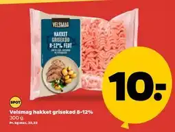 Netto Velsmag hakket grisekød 8-12% tilbud