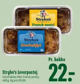 Min Købmand Stryhns leverpostej tilbud
