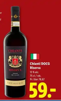Lidl Chianti DOCG Riserva tilbud