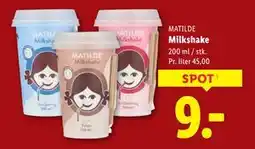 Lidl Milkshake tilbud