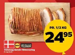 Netto Velsmag dansk ribbenssteg tilbud