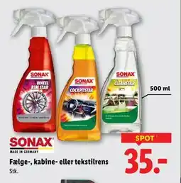 Lidl Fælge-, kabine- eller tekstilrens tilbud