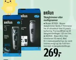 Føtex Skægtrimmer eller multigroomer tilbud