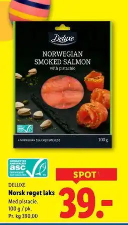 Lidl Norsk røget laks tilbud