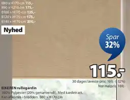 JYSK EIKEREN rullegardin tilbud
