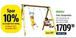 Føtex Spar 10% på Jungle Gym udeleg tilbud