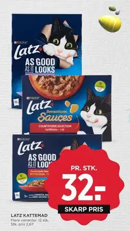 MENY LATZ KATTEMAD tilbud