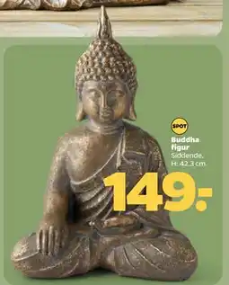 Netto Buddha figur tilbud