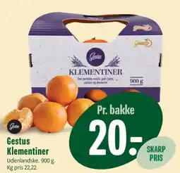 Min Købmand Gestus Klementiner tilbud