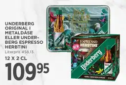 MENY Underberg Original i metaldåse eller Underberg Espresso tilbud