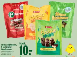 Min Købmand Carletti Påskeskum, P-Tærter eller Skumbananer tilbud